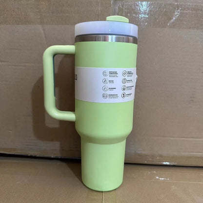 Large Capacity 40Oz with Lids Stainless Steel Thermo Bottle Car Water Cup Insulated Cold Drink Vacuum Cup Travel Thermal Mug